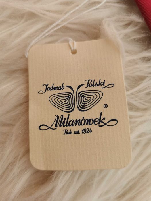 Krawat w pasy Wisła Kraków (jedwab)