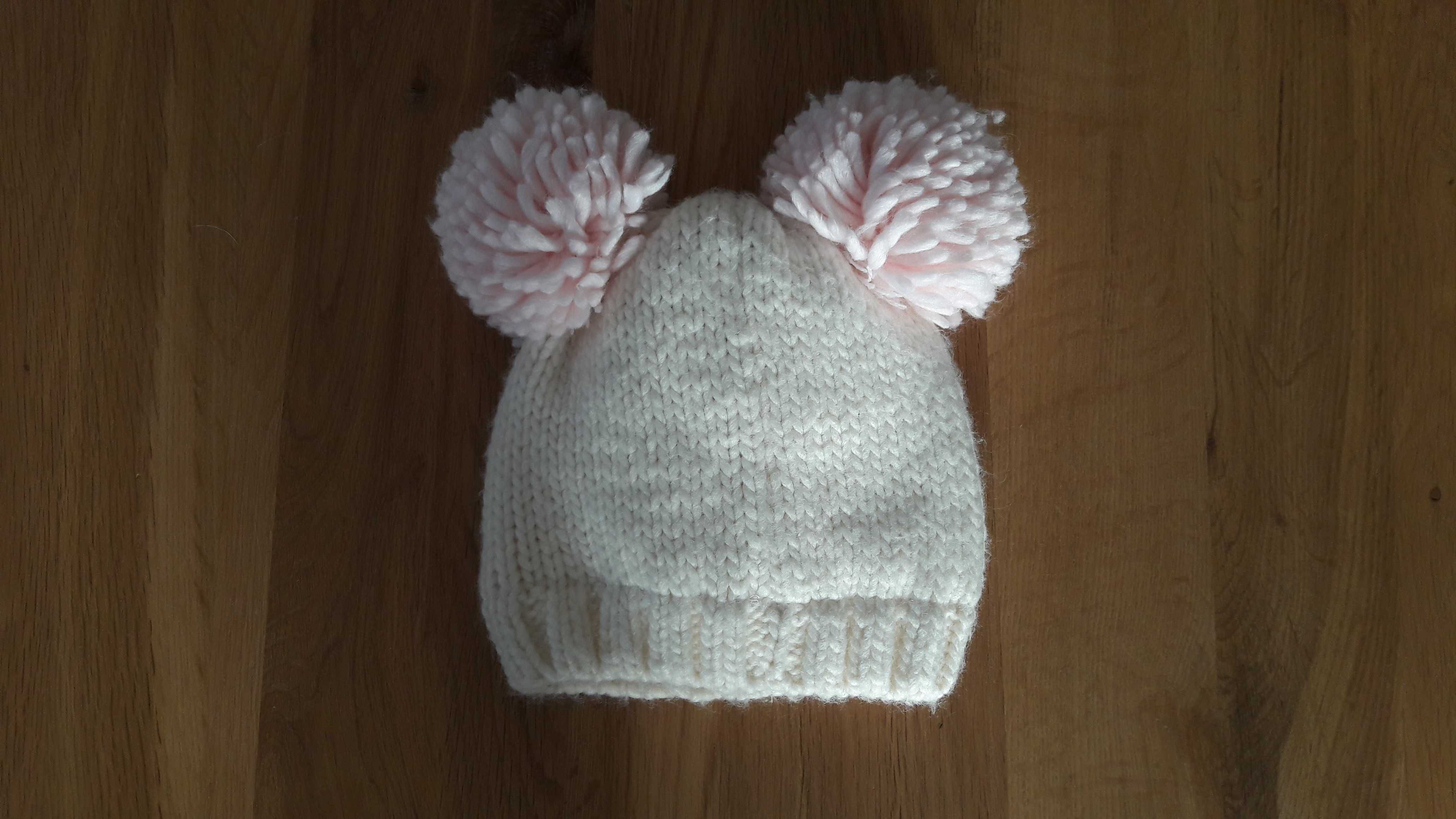 Zimowa czapka niemowlęca 40cm