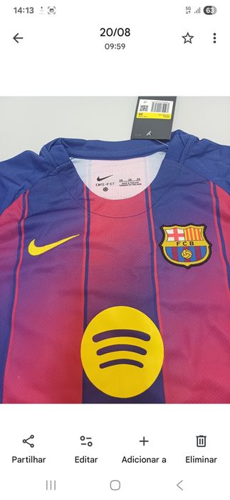 Equipamento criança Barcelona Lamine Yamal