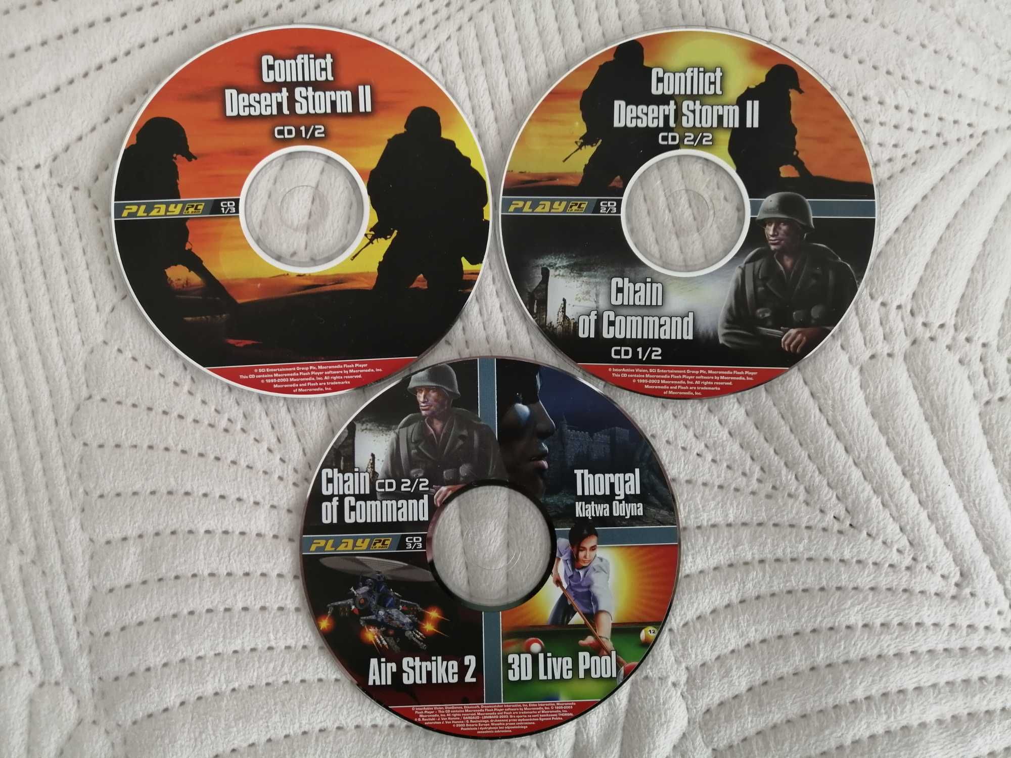 Conflict: Desert Storm II / Chain of Command / Throgal / Air Strike 2