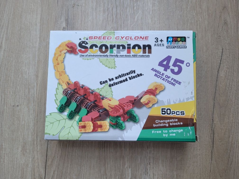 Klocki konstrukcyjne Skorpion 50 elementów