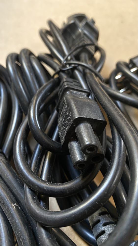 kabel przewód zasilający koniczynka 3-pinowy 3 pin