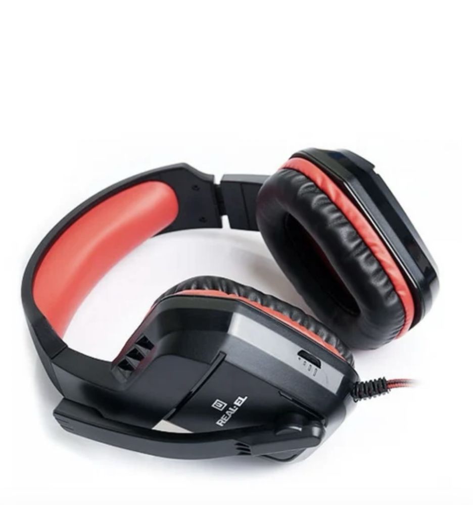 Наушники REAL-EL GDX-7550 Black-Red