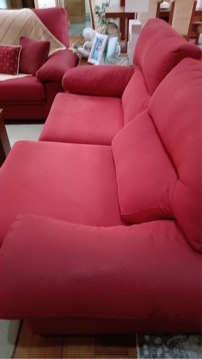 Sofás em pele sintética