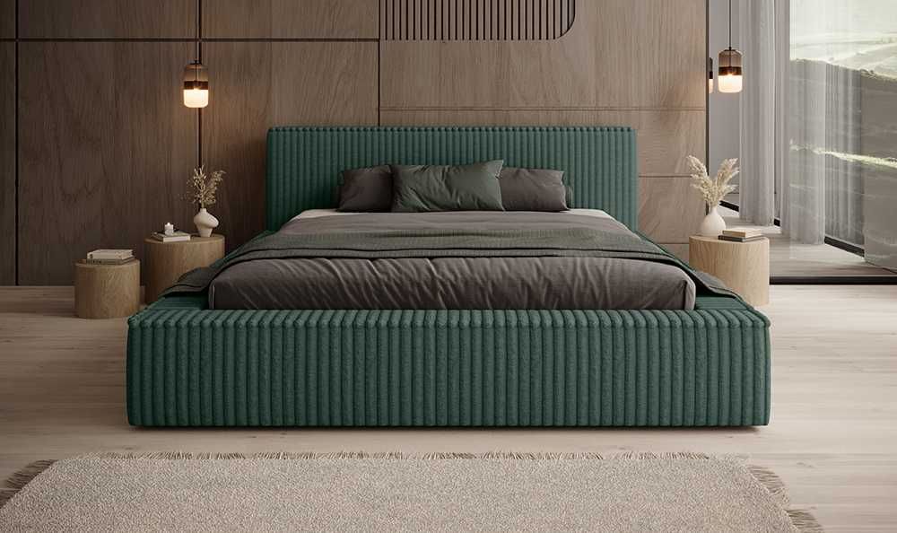 Łóżko tapicerowane COCO - DARMOWA DOSTAWA z pojemnikiem na pościel