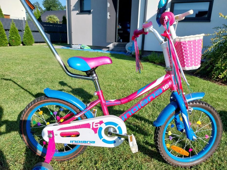 Rower Indiana 16 cali stan b.dobry mało używany
