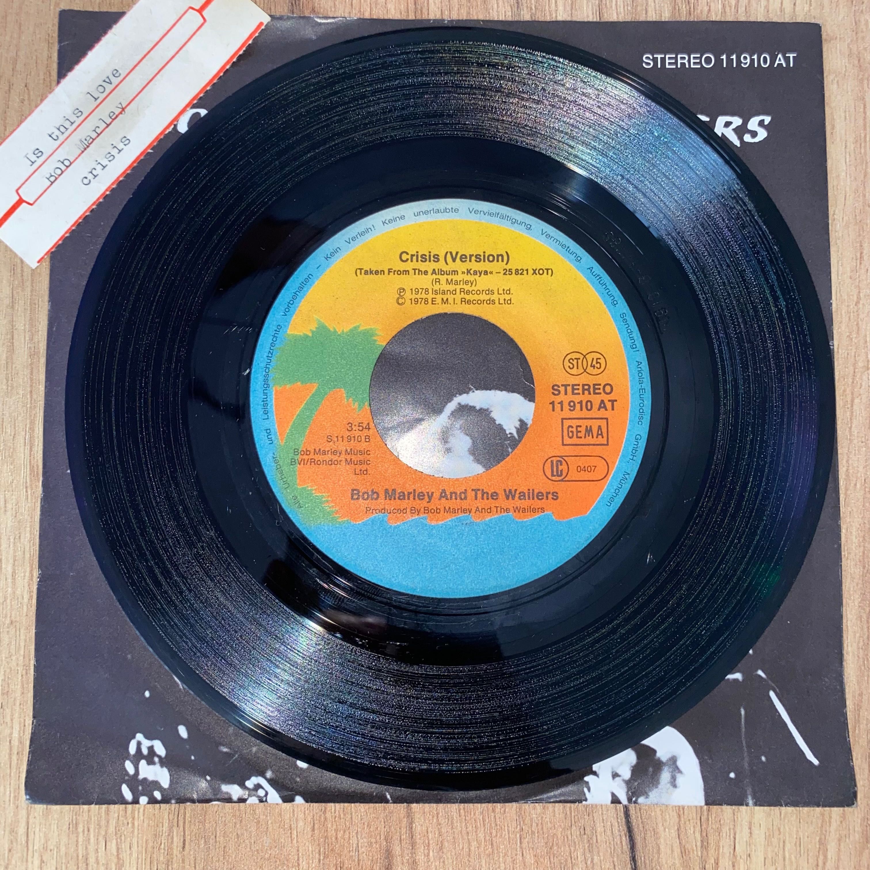 Bob Marley - Is This Love - Winyl SP 7" - 1978