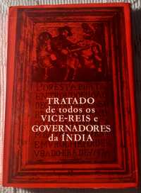 Tratado Vice-reis e Governadores da Índia - 1a edição - livro novo