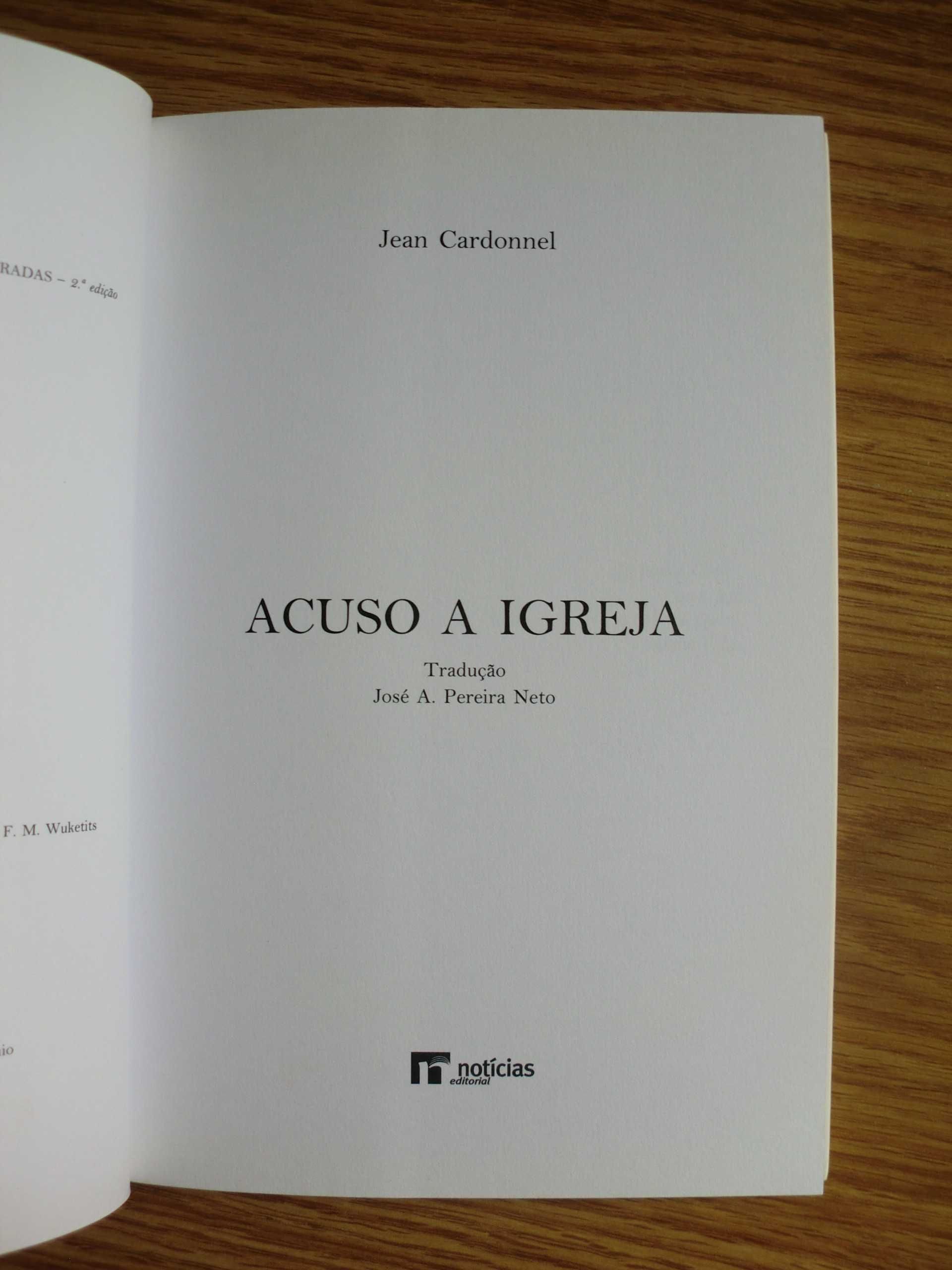 Acuso a Igreja
de Jean Cardonne