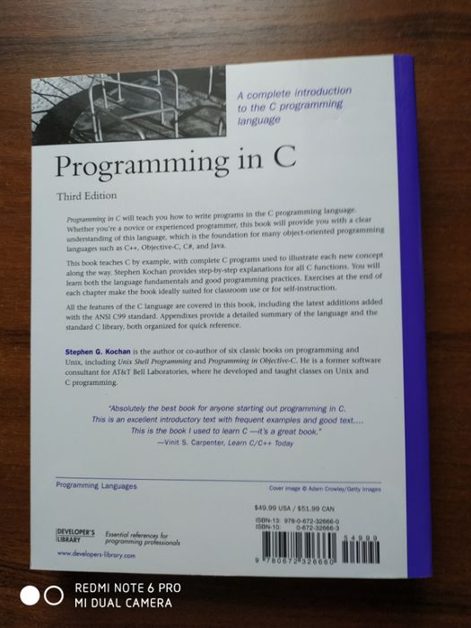 Programming in C .