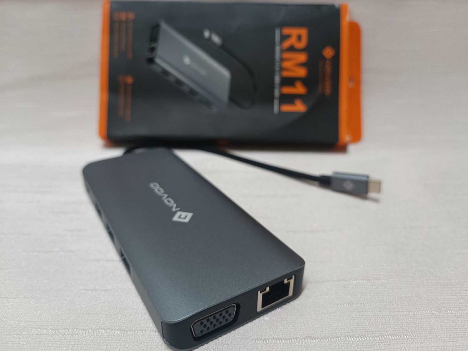 ХАБ USB-C, Концентратор, 9in1, 11in1