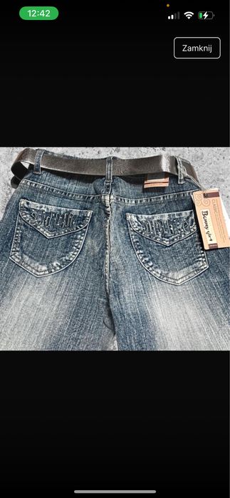 spodnie bootcut dzwony swag