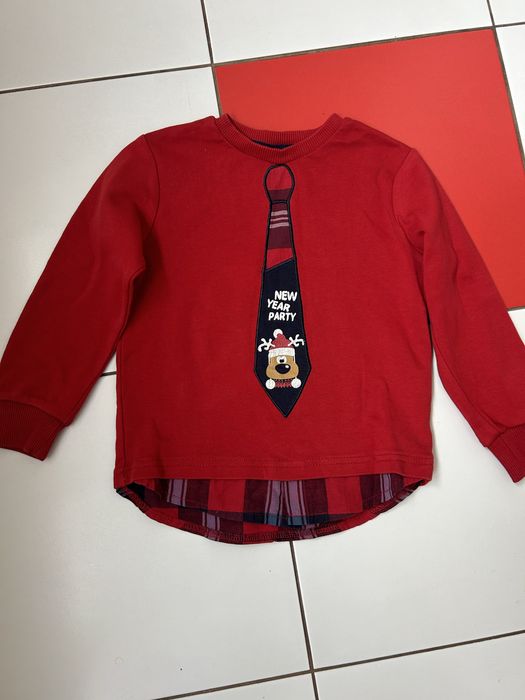 Новогодний свитер для мальчика