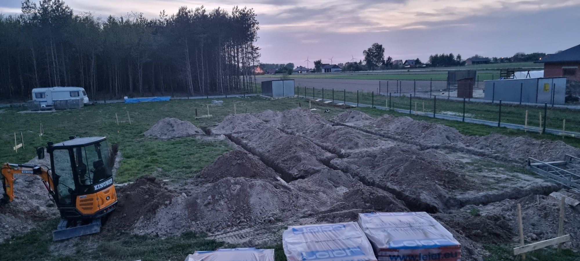 Usługi minikoparką