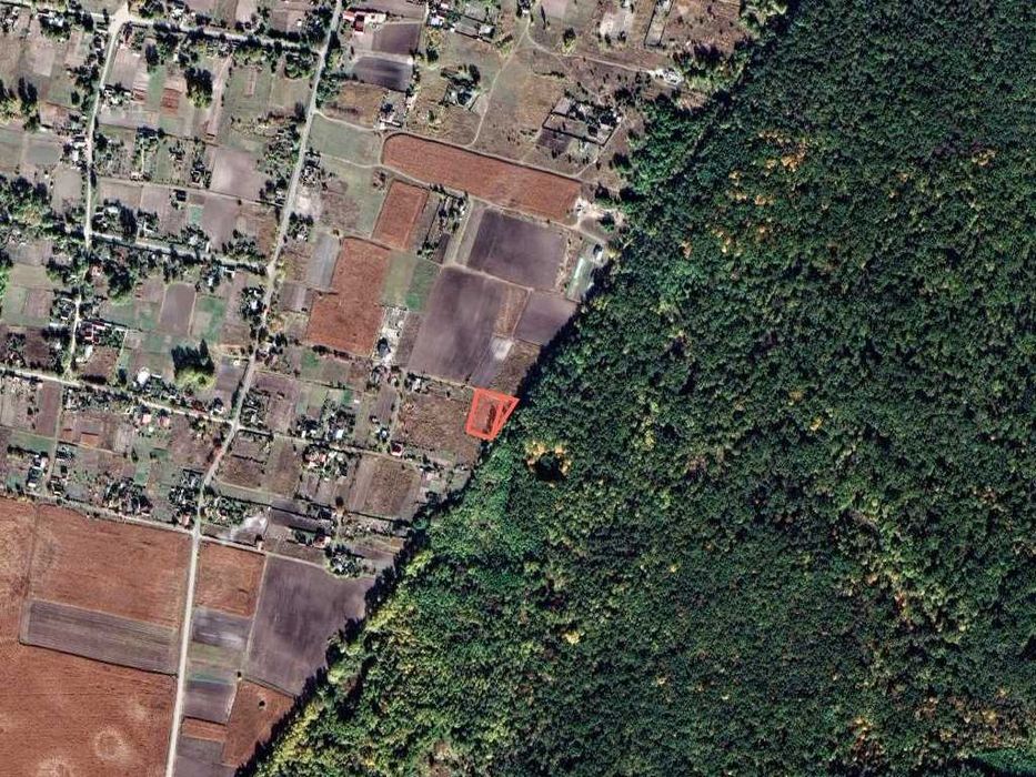 Участок для дома на опушке большого леса Андреевка Бориспольский р-н