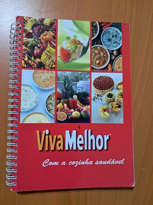 Livro: Viva melhor com cozinha saudável