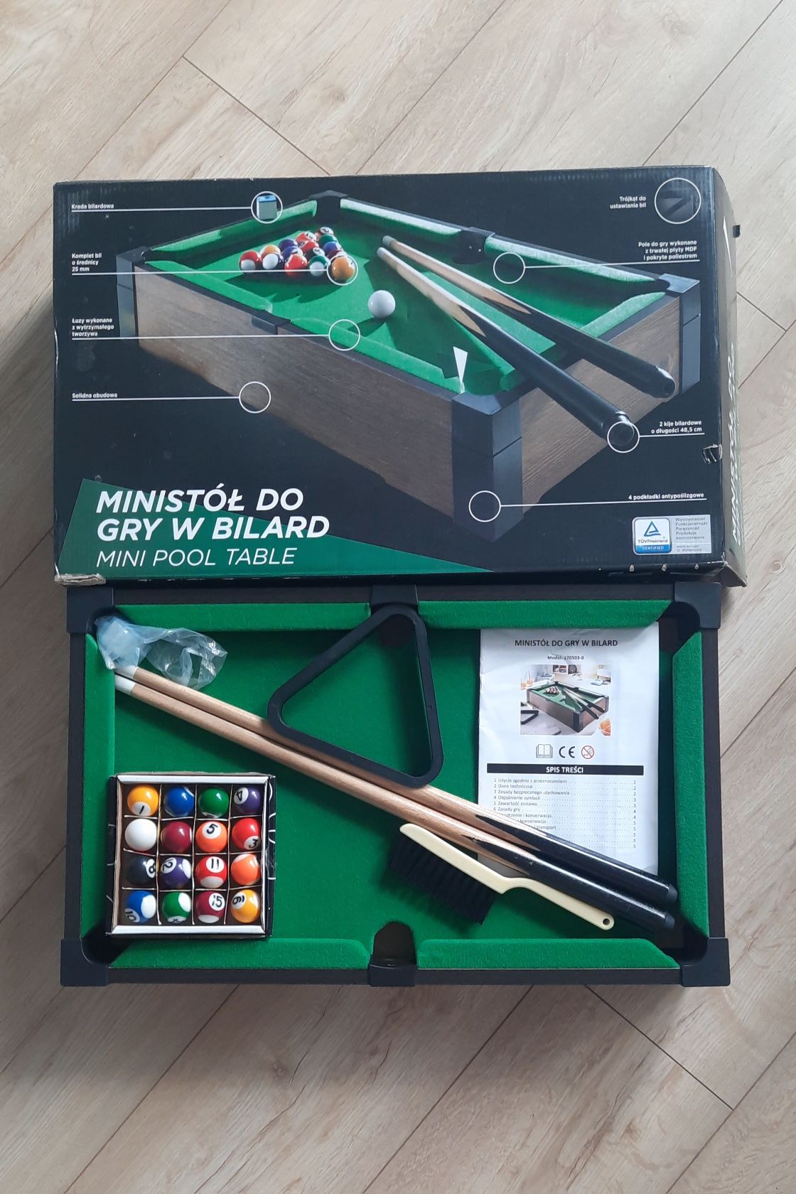 Mini stół do bilarda