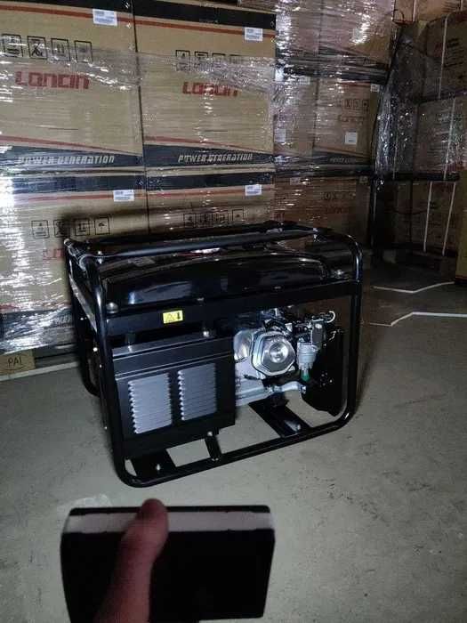 Генератор Loncin LC 6500DC 5.5kW ручний стартер. Опт та роздріб.