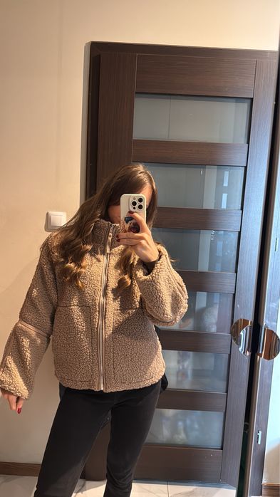 Kurtka damska baranek miś sinsay xxs xs