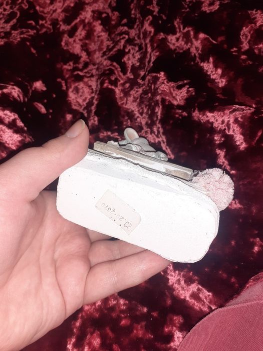 Фигурка статуэтка мышка на санях мышь зимняя новогодняя