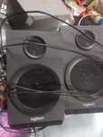 Colunas  de som  logitech