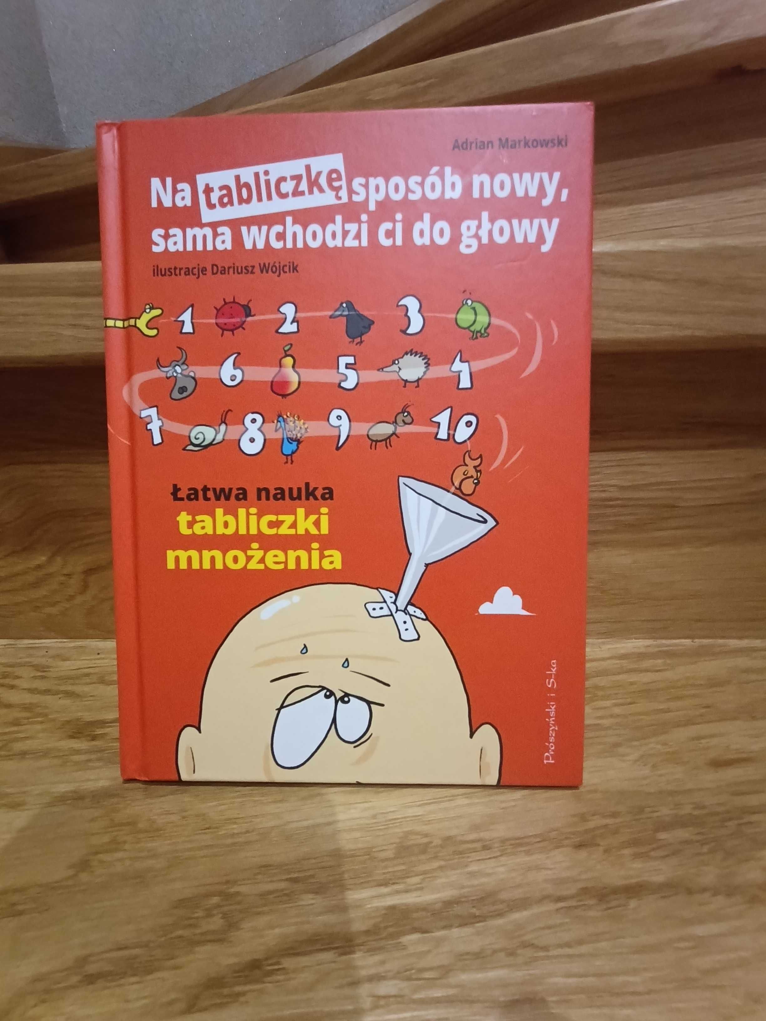 Nauka tabliczki mnożenia - książka