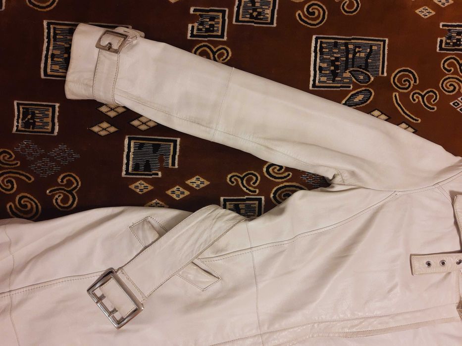 Тренч Guess, оригинал, натуральная кожа, размер М 42-46, плащ, пальто