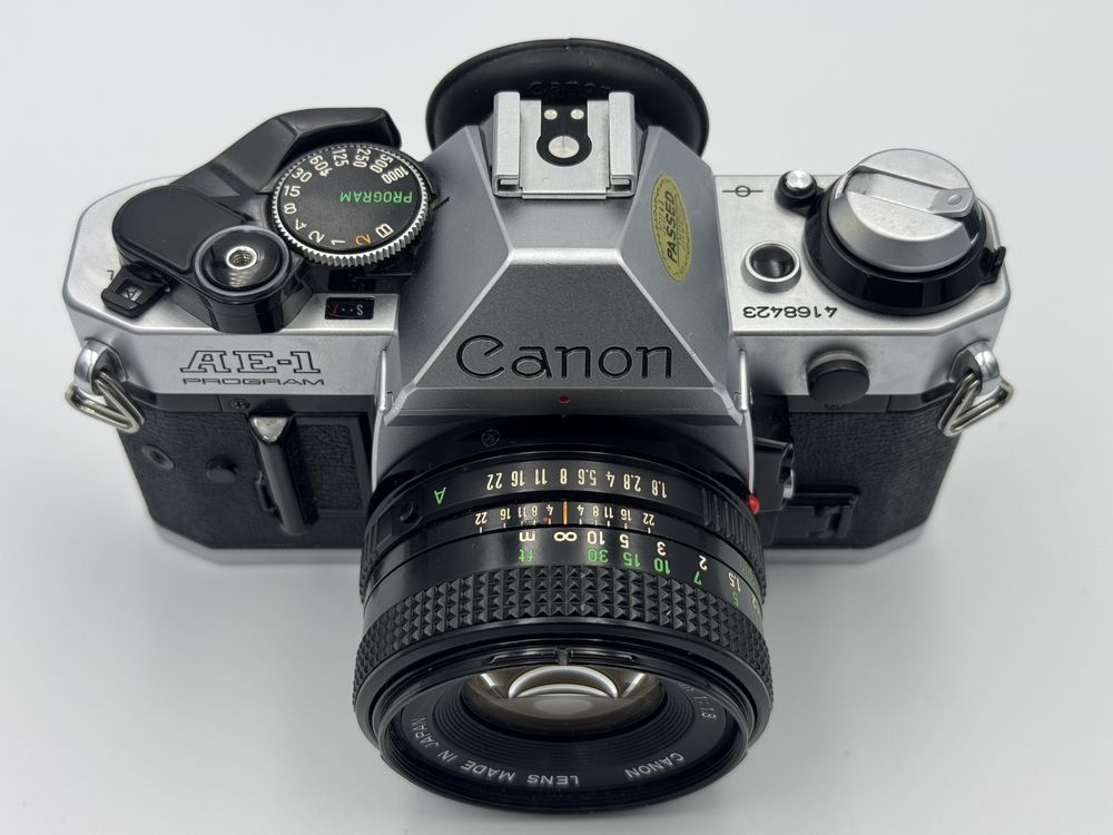 Canon Ae1 Program z 50 1.8 po serwisie nowe uszczelnienia. Bdb stan
