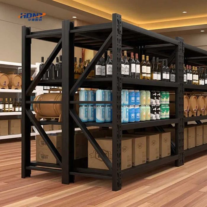 Regał Metalowy Magazynowy do Garażu Piwnicy Magazynu Solidny i Tani