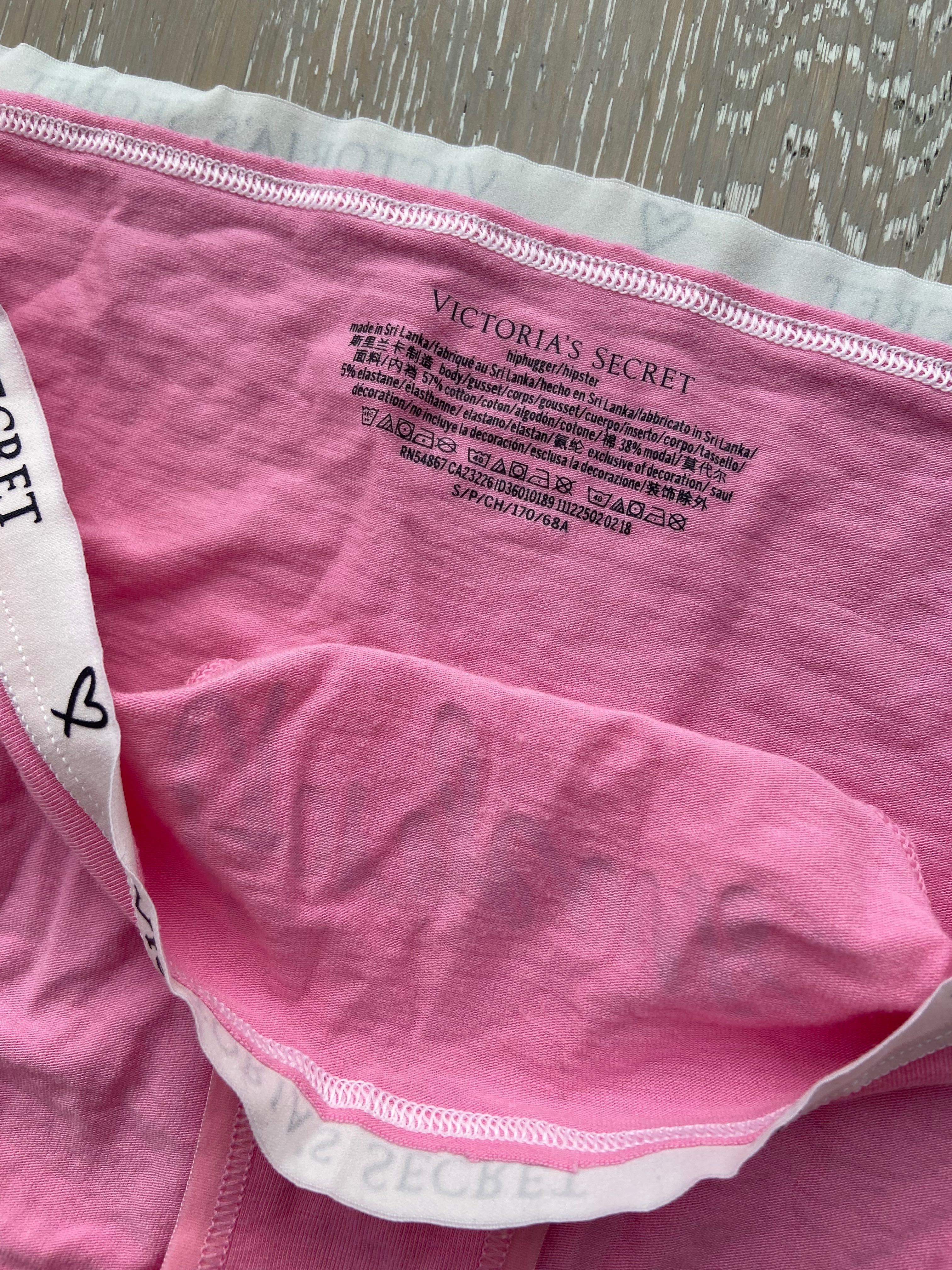 Victorias secret majtki różowe S