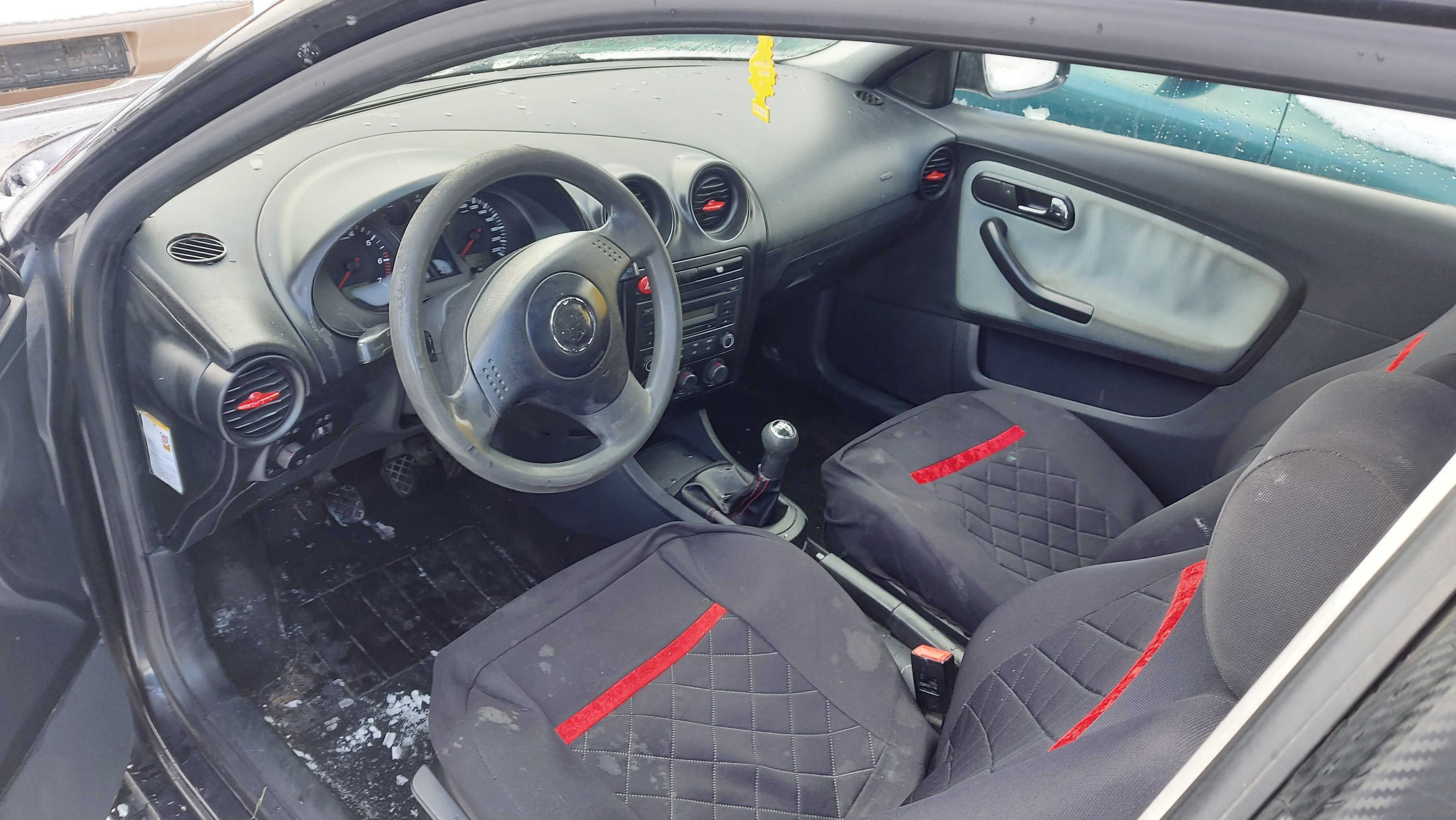 Seat Ibiza III 3 LC9Z zderzak tylny czarny 3d FV części/dostawa