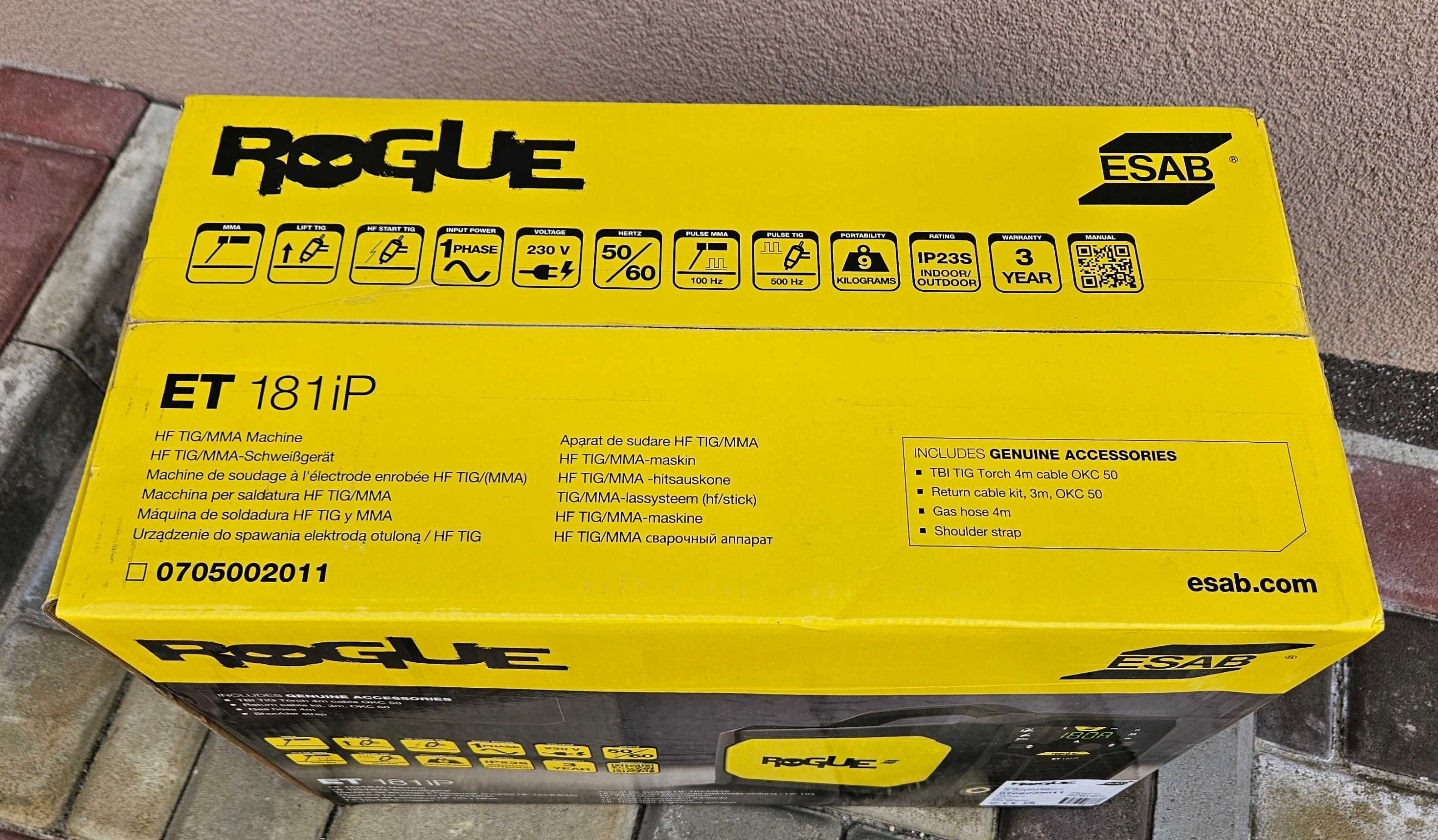 Зварювальний апарат ESAB ROGUE ET 181iP