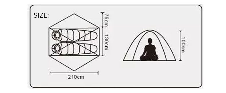 Продам Blackdeer 2-Person Ultralight Tent — легкий двомісний намет
