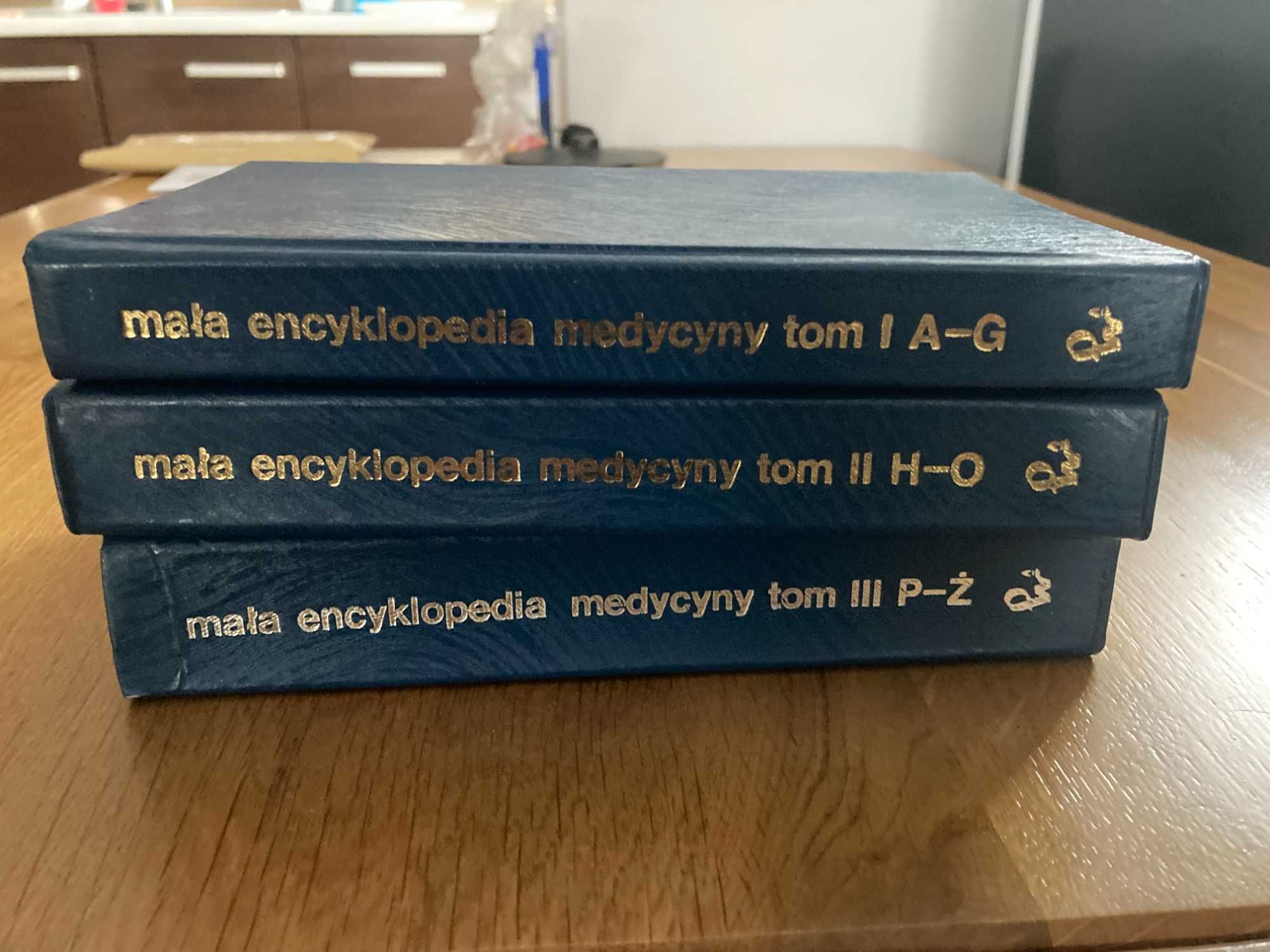 Mała encyklopedia medycyny PWN tomy 1-3