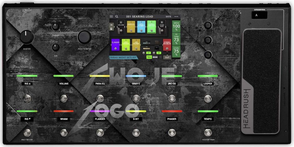 Naklejka na HeadRush Pedalboard - Różne wzory