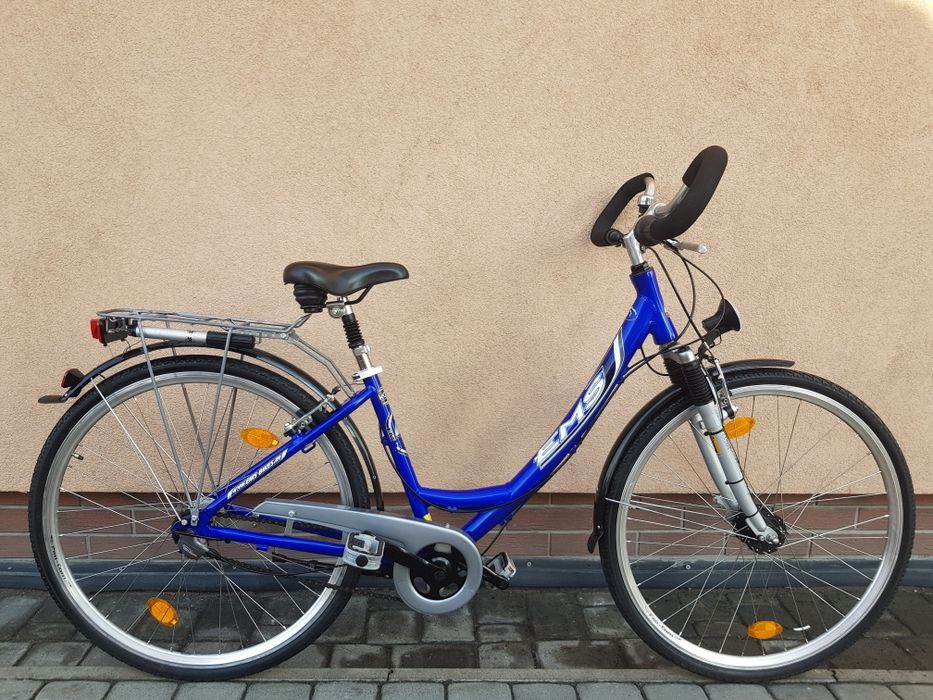 Rower damka miejska EMS Koła 28 SHIMANO rabat ALUMINIUM okazja WYSYŁKA