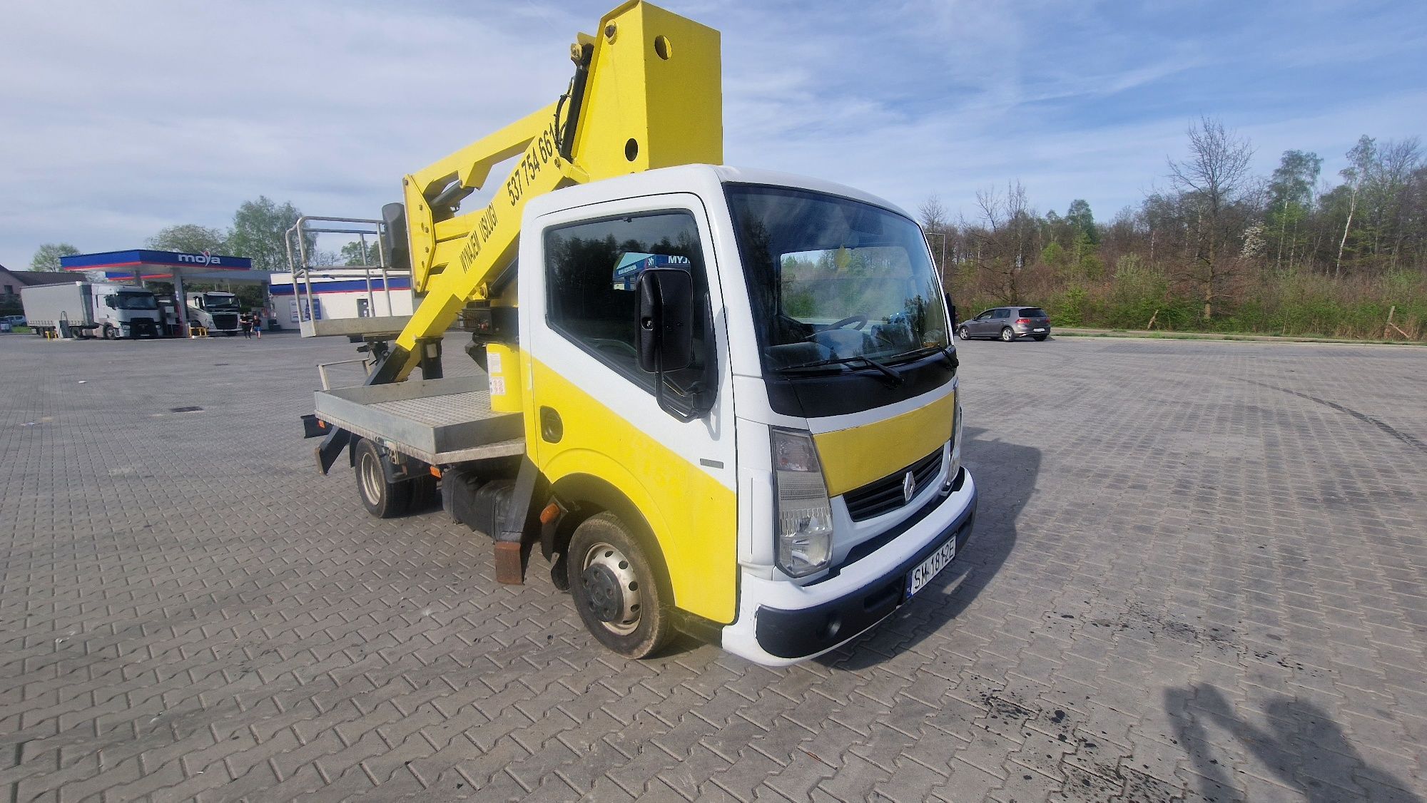 Podnośnik  socage 20m renault maxity