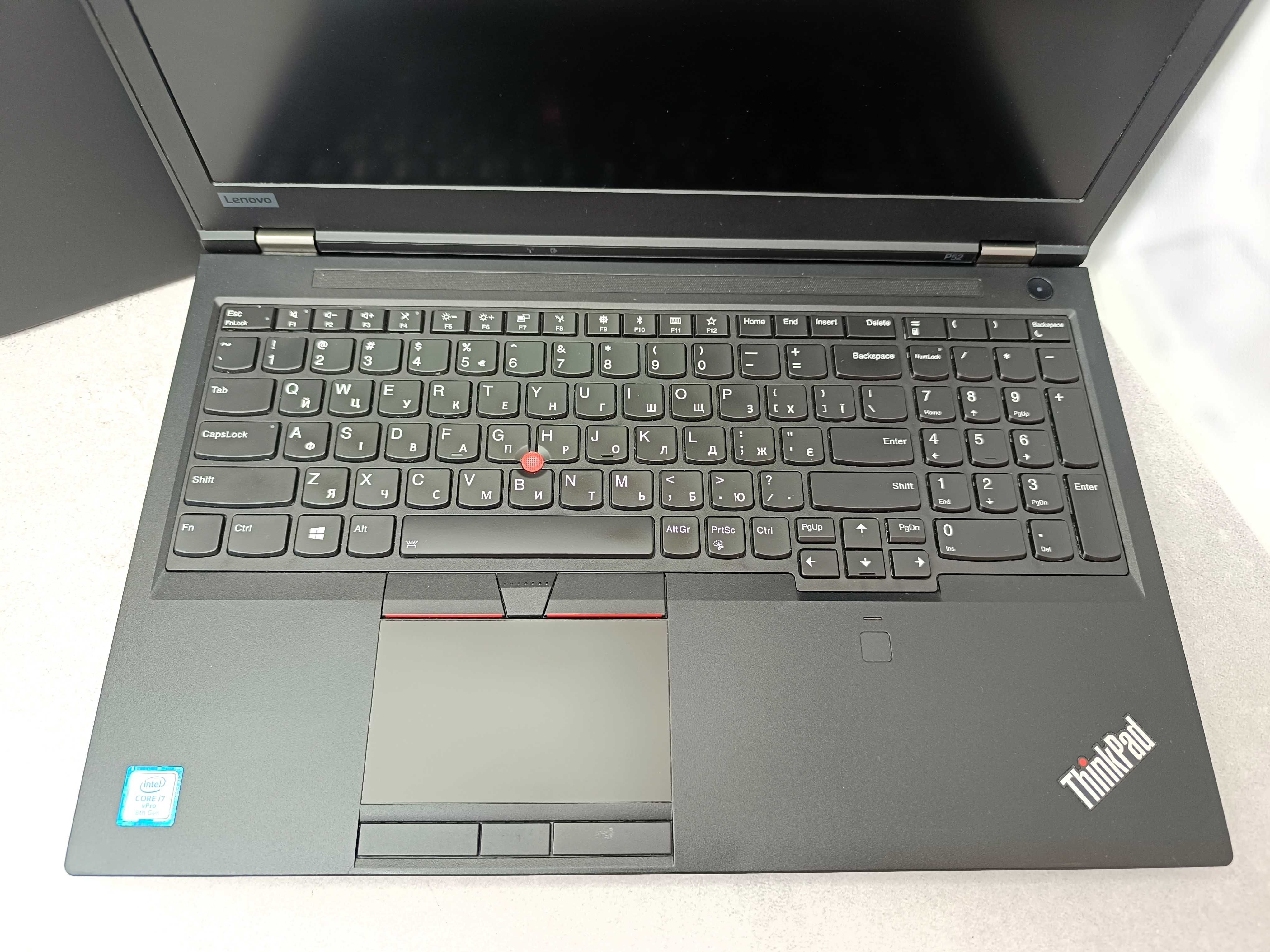ЛОТ 10ШТ Lenovo ThinkPad P52/i7-8850H/Quadro P2000 4 ГБ/32/512/IPS