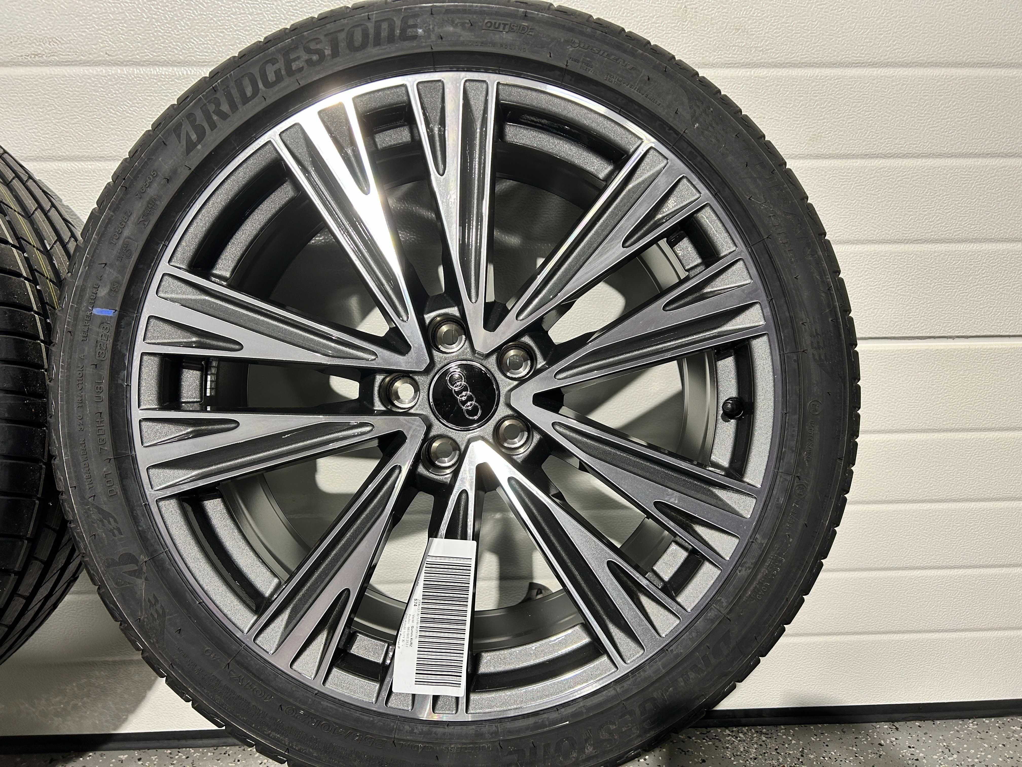 NOWE KOŁA LETNIE FELGI 20 AUDI A6 A7 C8 4K Bridgestone 255/40R20 2023r