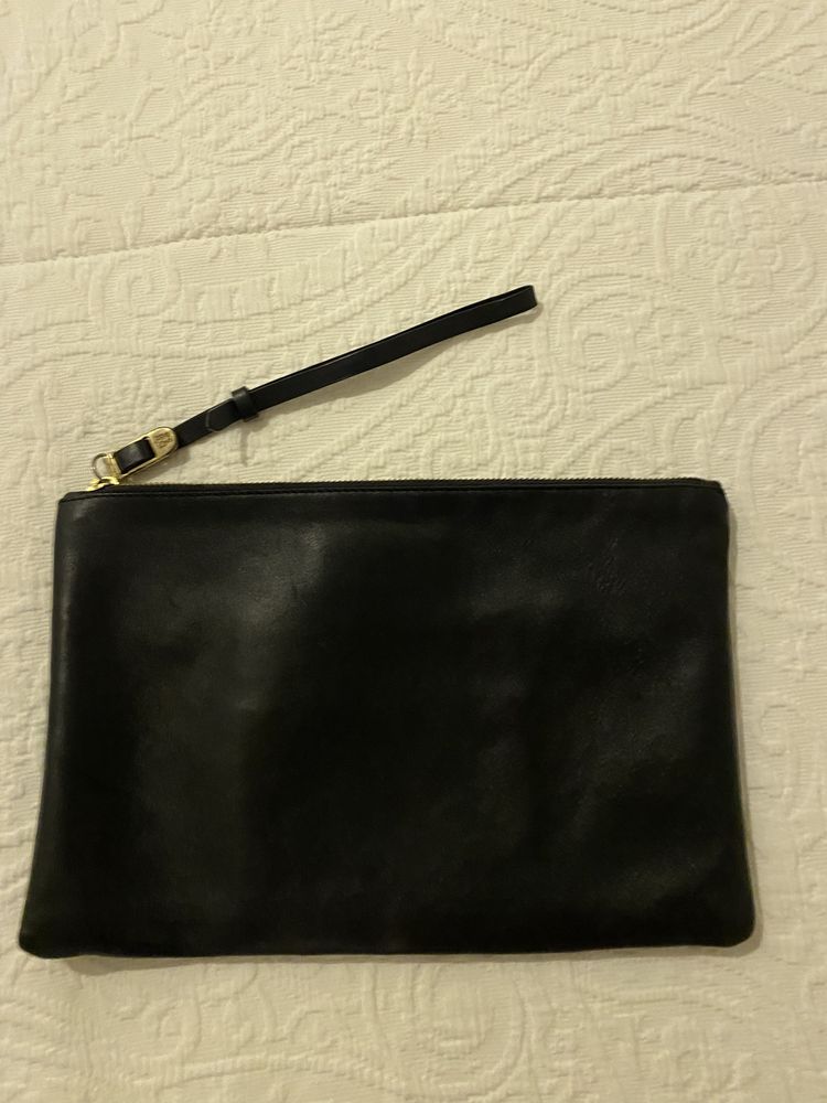 Carteira/clutch em pele, MassimoDutti