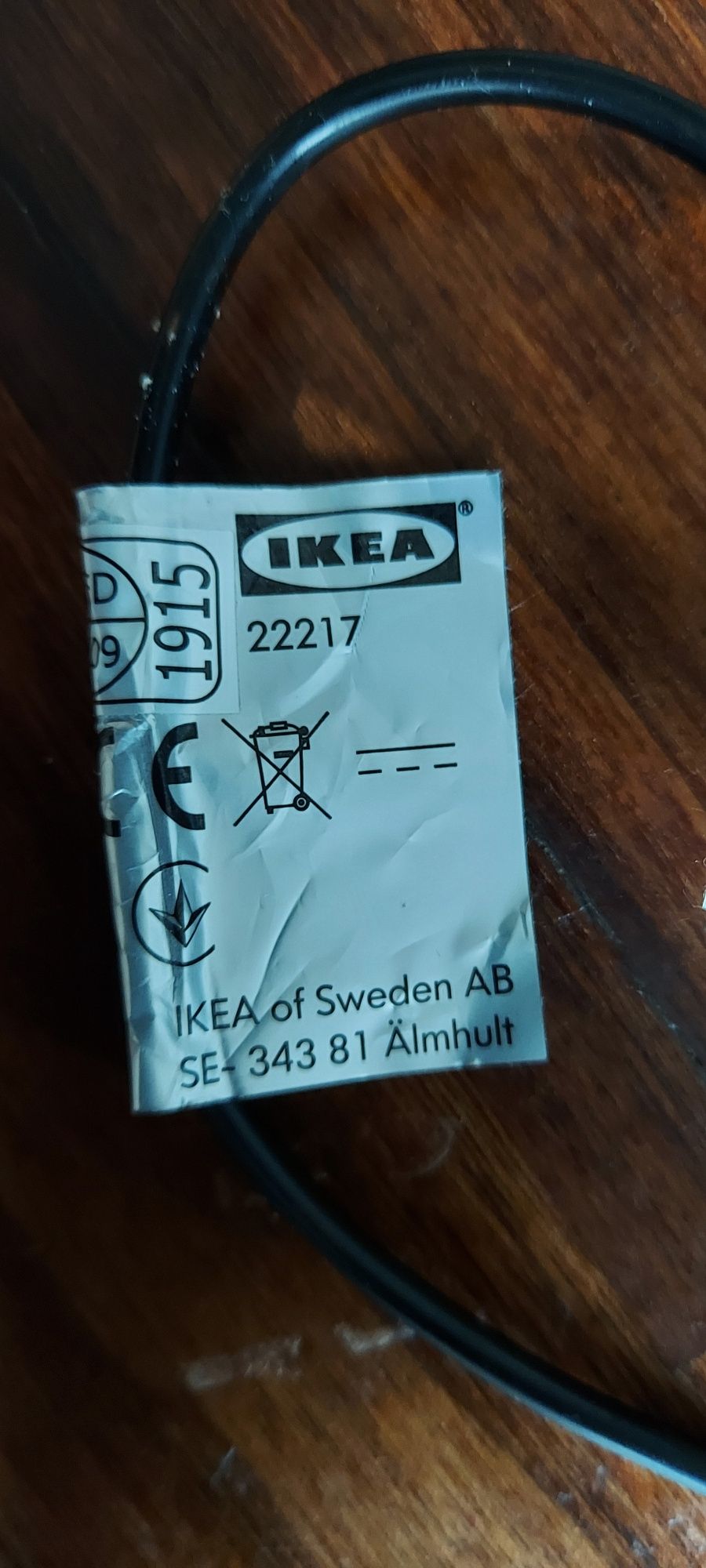 IKEA JANSJO Lampka biurkowa z klipsem