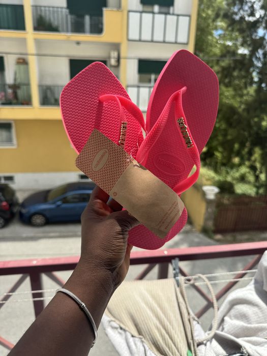 Havaianas de origem brazileira