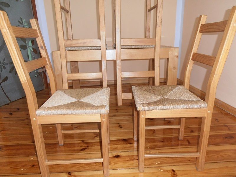 stół dębowy robiony na zamówienie + krzesła gratis