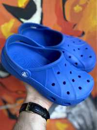 Crocs шлепанцы J 3 34-35 размер подростковые голубые оригинал