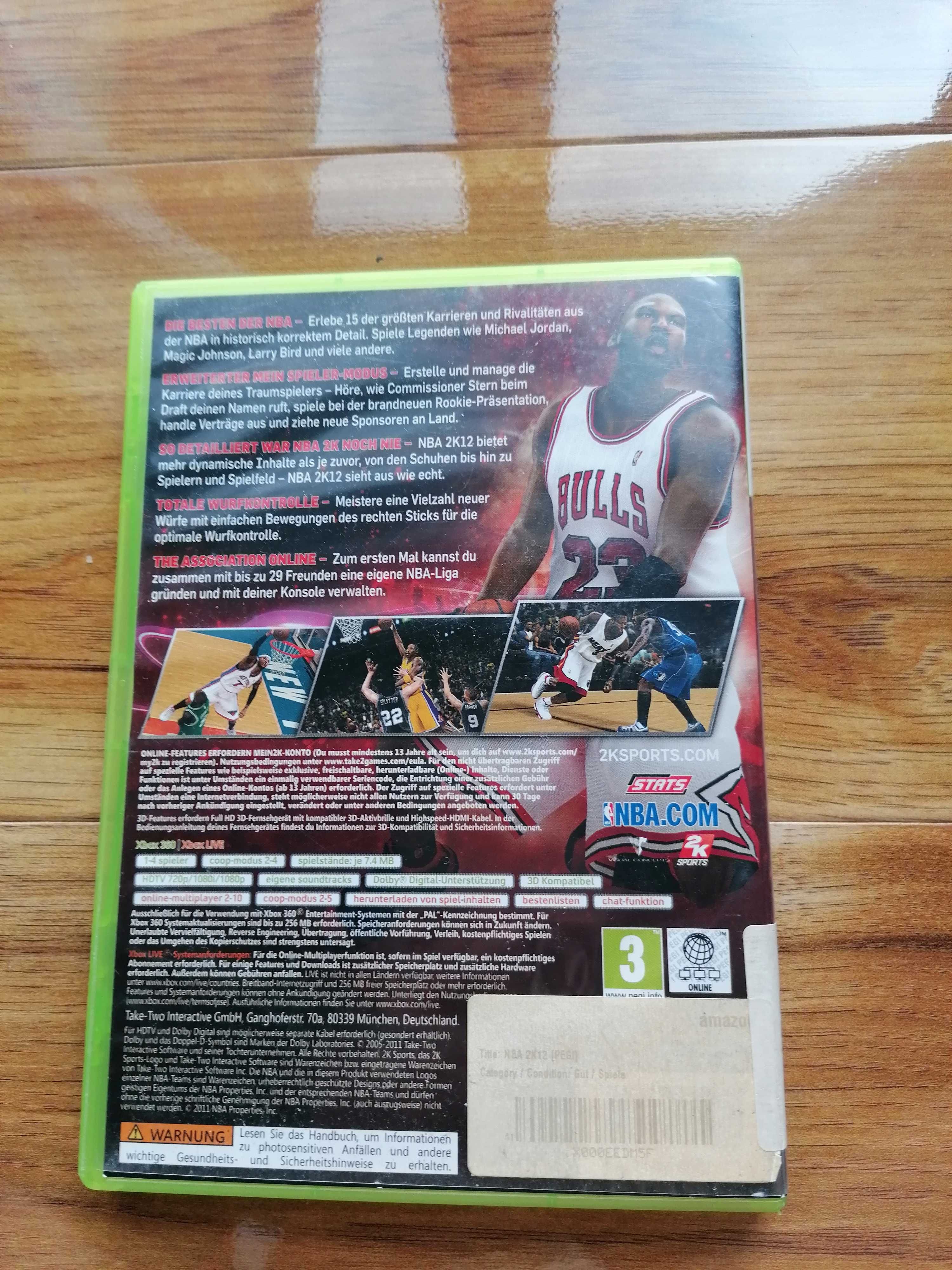 Nba2k12 gra na xbox 360 POLECAM!!!