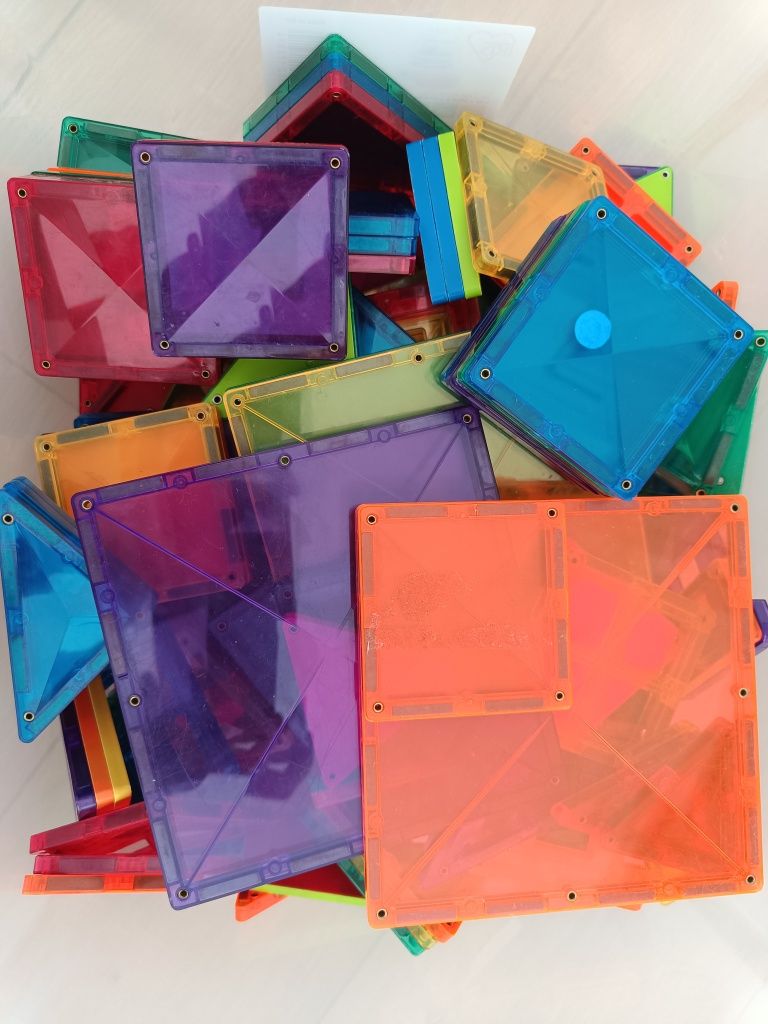 Klocki magnetyczne Connetix Rainbow 102 elementy