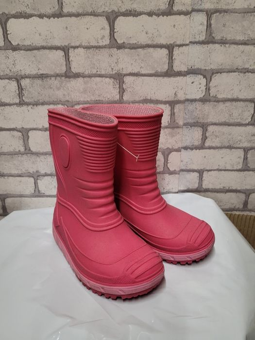 Kalosze dziecięce różowe Rozmiar 26-27
