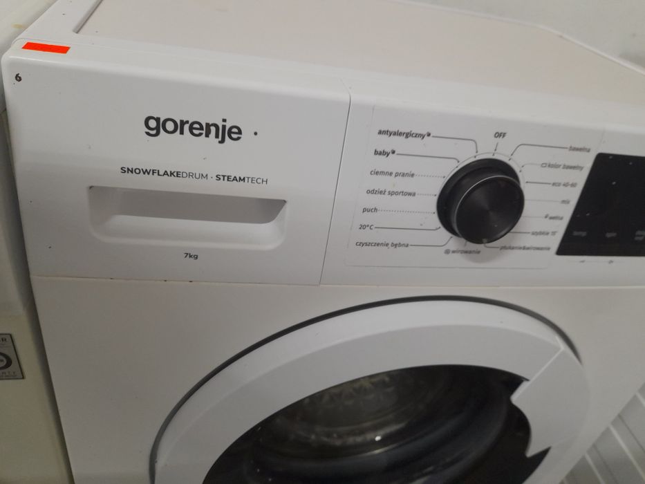 Pralka używana Gorenje, slim,1400obrotów, 7kg wsadu, sprawna