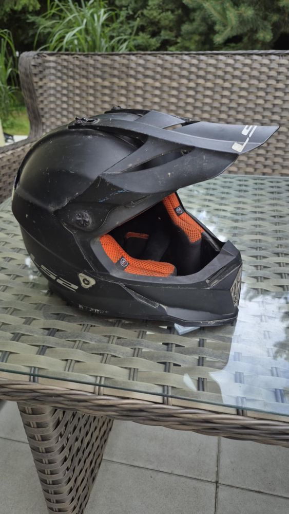 Kask LS2 fast ECR22_05 Cross Enduro quad black matt rozm. M