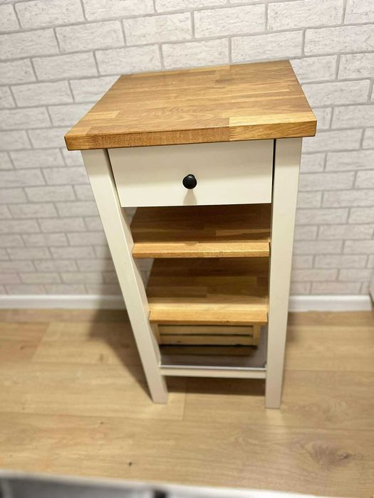 Ikea STENSTORP biała wyspa kuchenna blat 45x43x90 cm wózek kuchenny